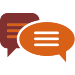 Speech bubble icon